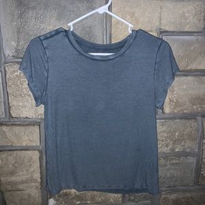 AMERICAN EAGLE BLUE SHORT SLEEVE SHIRT
